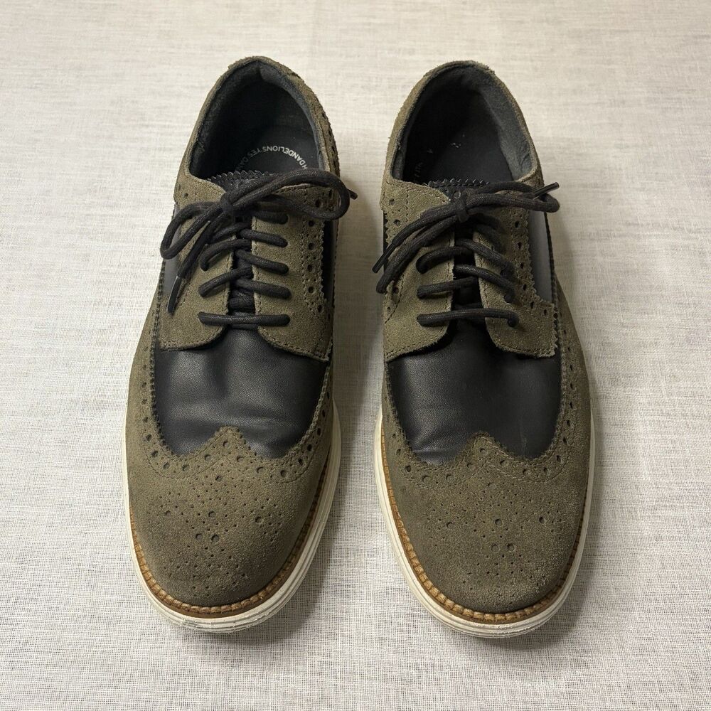 Cole Haan OriginalGrand Men's Wingtip Oxford Suede 9.5M Dress Comfort Shoes - Picture 9 of 11